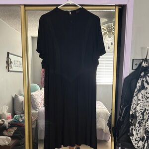 Torrid Black Midi Dress